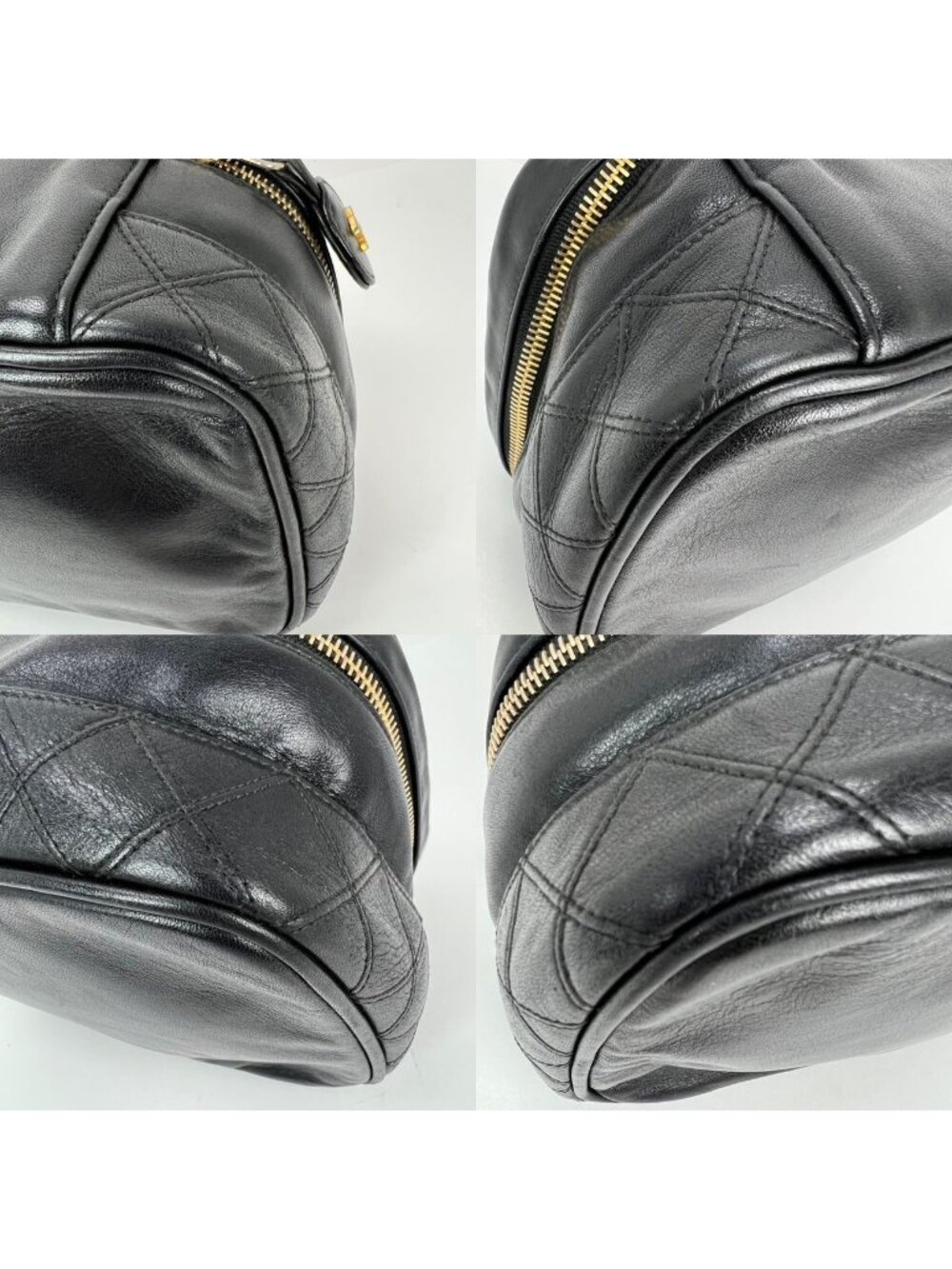 Chanel Lambskin Vanity Cosmetic Case Black - Picture 15 of 15